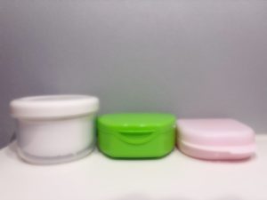 リテーナーケースのサイズ比較