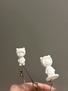 メモクリップを使用して塗装