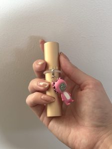 フロッシュ自作アクセサリーキーホルダー